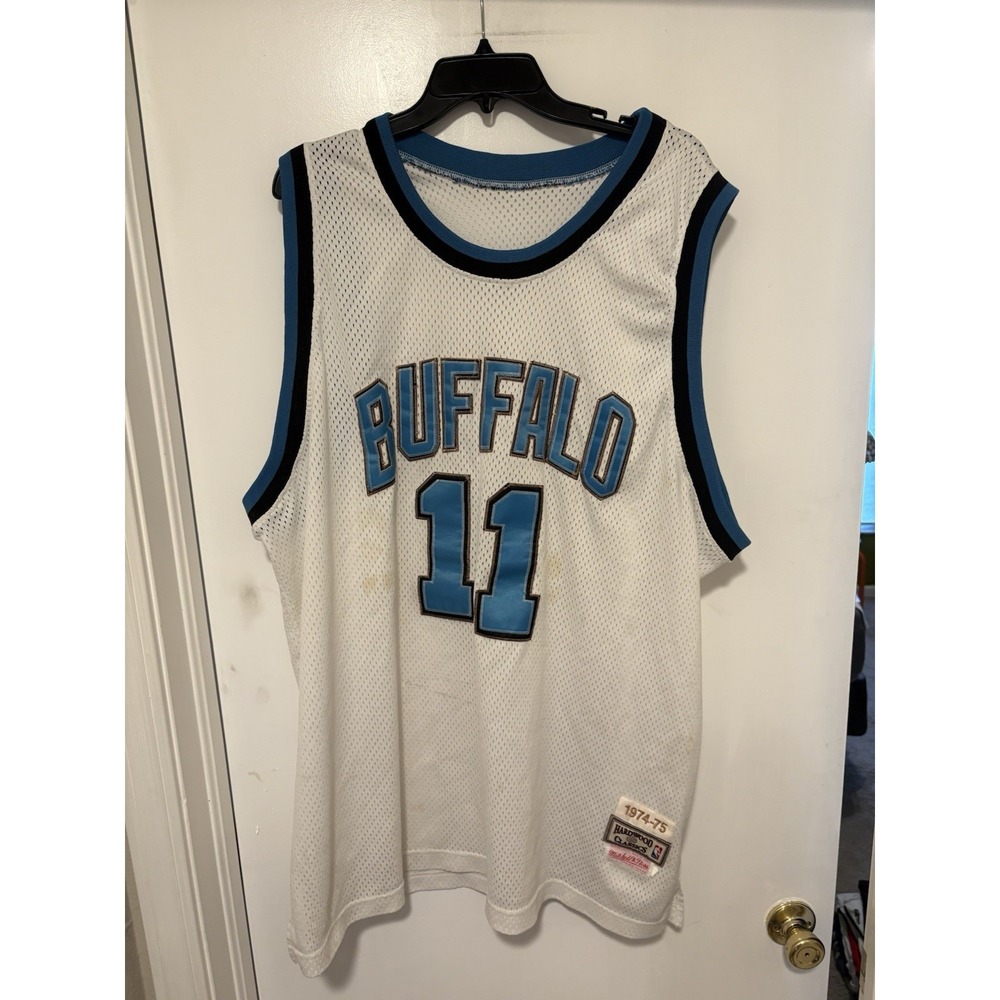 Mitchell Ness M&N Bob McAdoo Authentic Jersey 54 2XL USA Buffalo Braves Clippers
